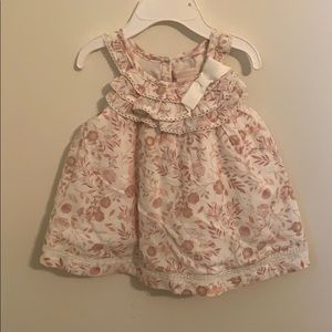 NWT Rachel Ashwell floral dress matching headband